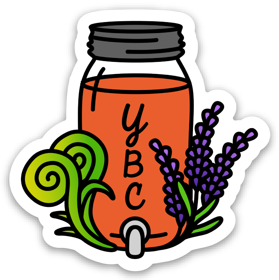 YBC Market Die Cut Stickers